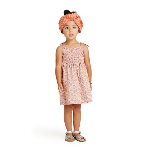 Tea Collection Menena Shoulder Tie Dress - Picture 1 of 6